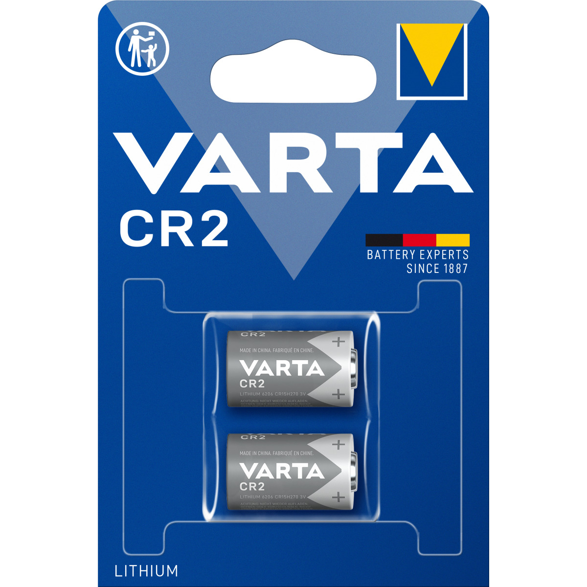 LITHIUM Electronics CR2 Blister 2